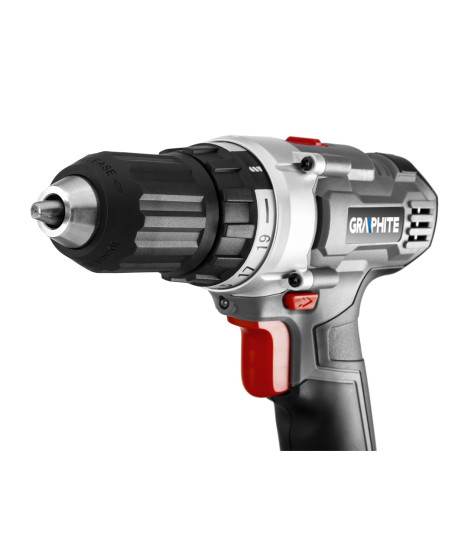 Wiertarko-wkrętarka akumulatorowa Energy+ 18V, Li-Ion, uchwyt samozaciskowy 10 mm, bez akumulatora