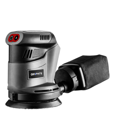 Szlifierka mimośrodowa Energy+ 18V, Li-Ion, stopa 125 mm, bez akumulatora