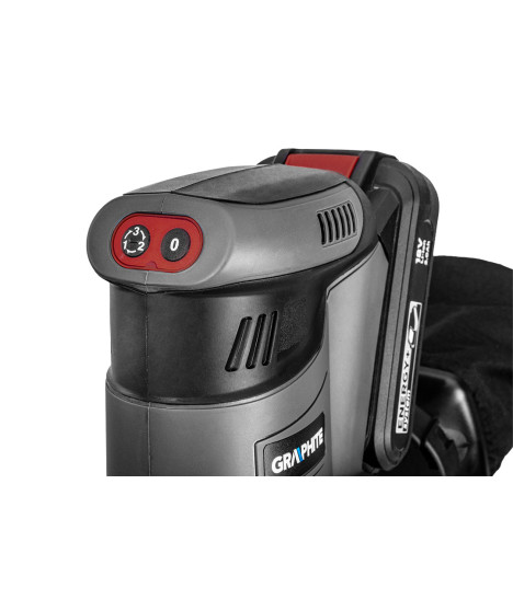 Szlifierka mimośrodowa Energy+ 18V, Li-Ion, stopa 125 mm, bez akumulatora