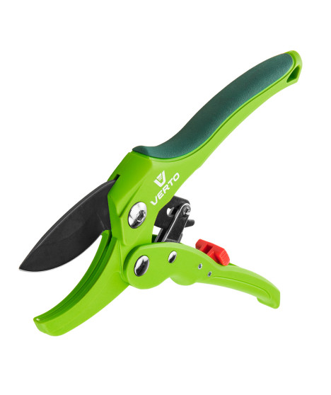 Sekator ogrodowy kowadełkowy z grzechotką, średnica cięcia 20 mm