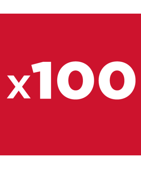 Zestaw narzędziowy 1/4", 3/8", 100 szt.