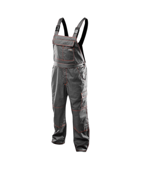 Spodnie robocze na szelkach, rozmiar XL/56