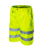 Krótkie spodenki ostrzegawcze, żółte, rozmiar XL