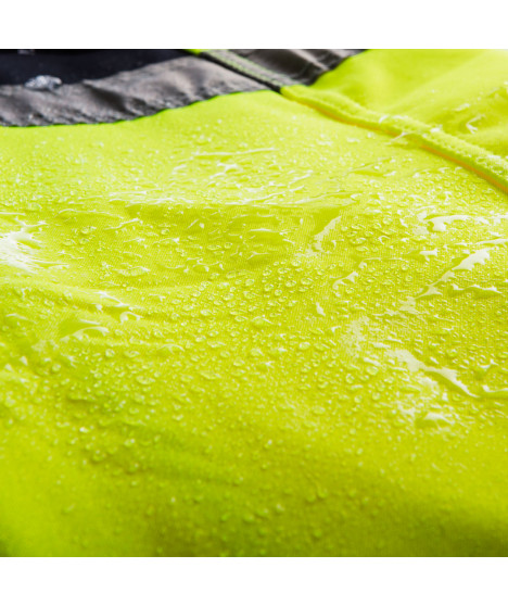 Ogrodniczki robocze, ostrzegawcze, wodoodporne, żółte, rozmiar XL